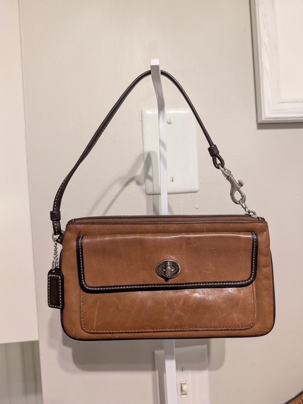 Coach Legacy Turnlock Wristlet